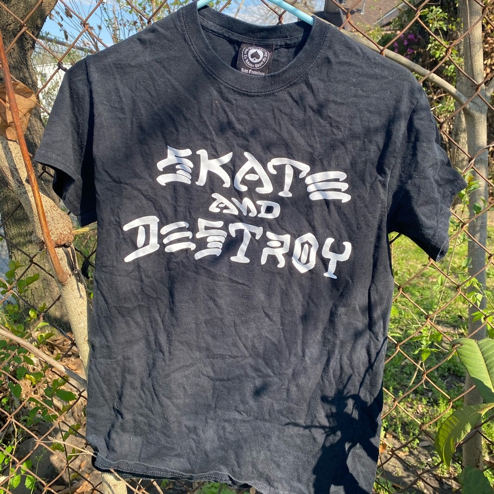 Thrasher Skate and Destroy Shirt Small